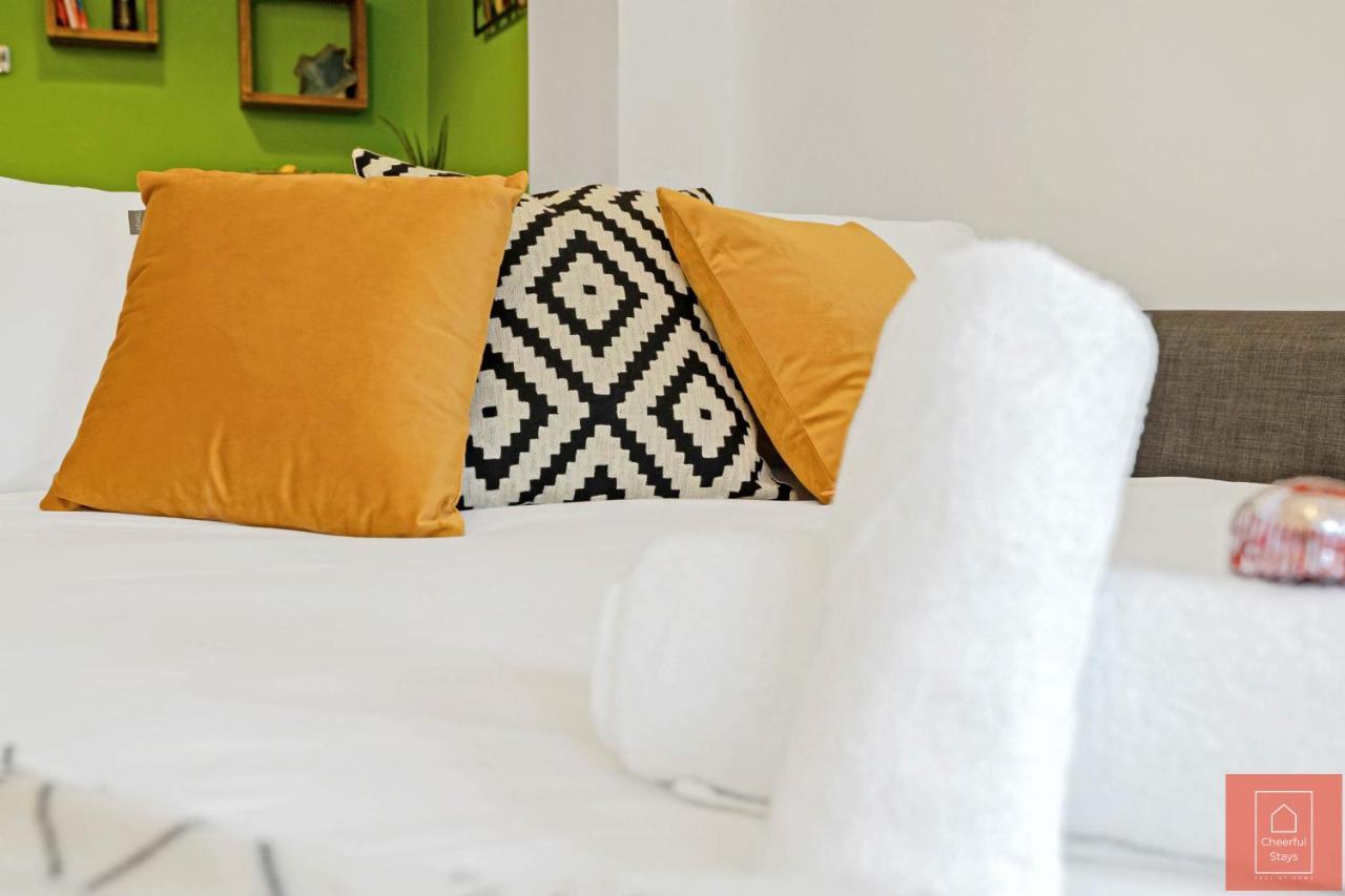 Cheerful Stays: Spacious Flat In Vibrant Leith Edinburgh Luaran gambar