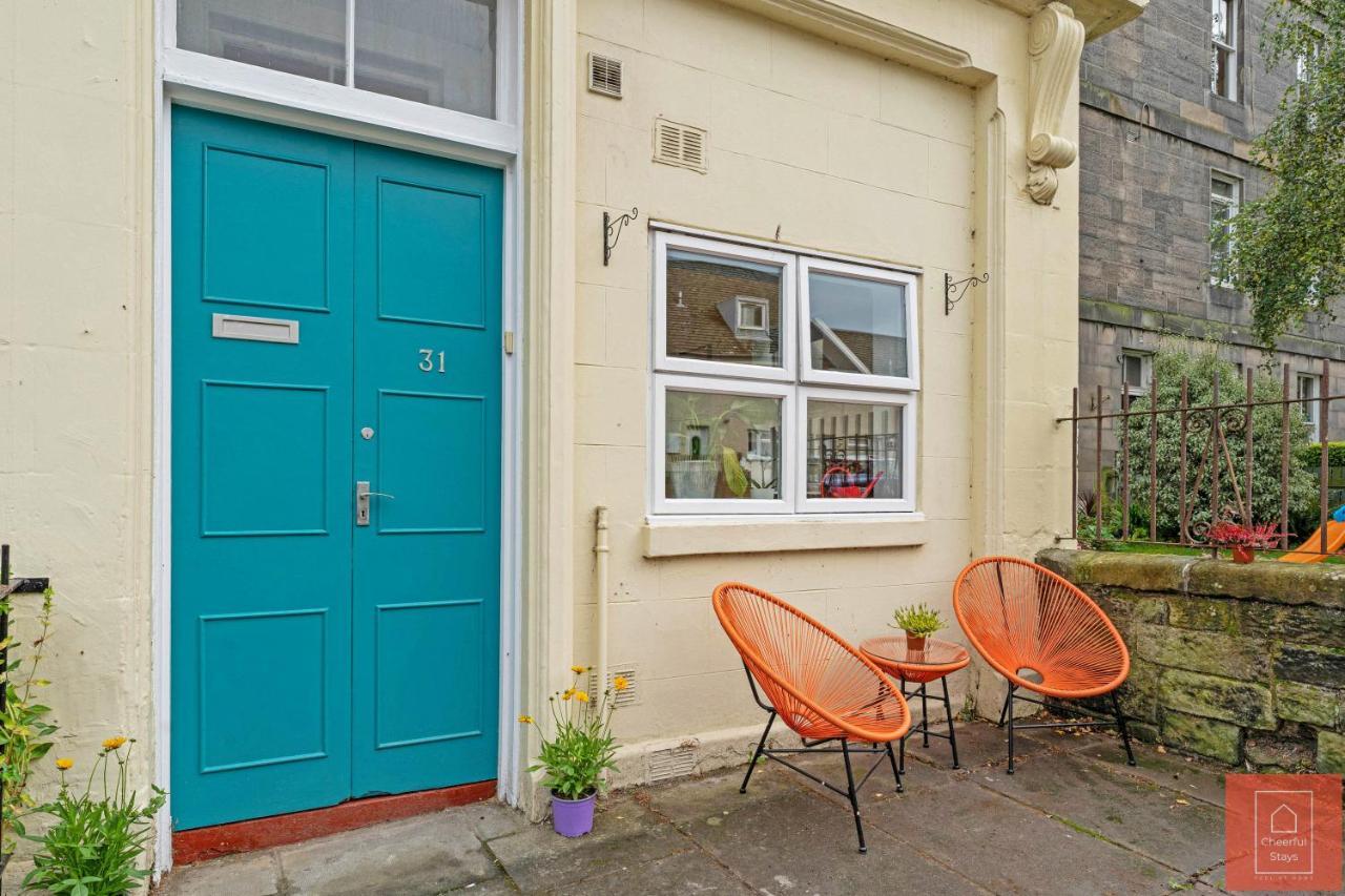 Cheerful Stays: Spacious Flat In Vibrant Leith Edinburgh Luaran gambar
