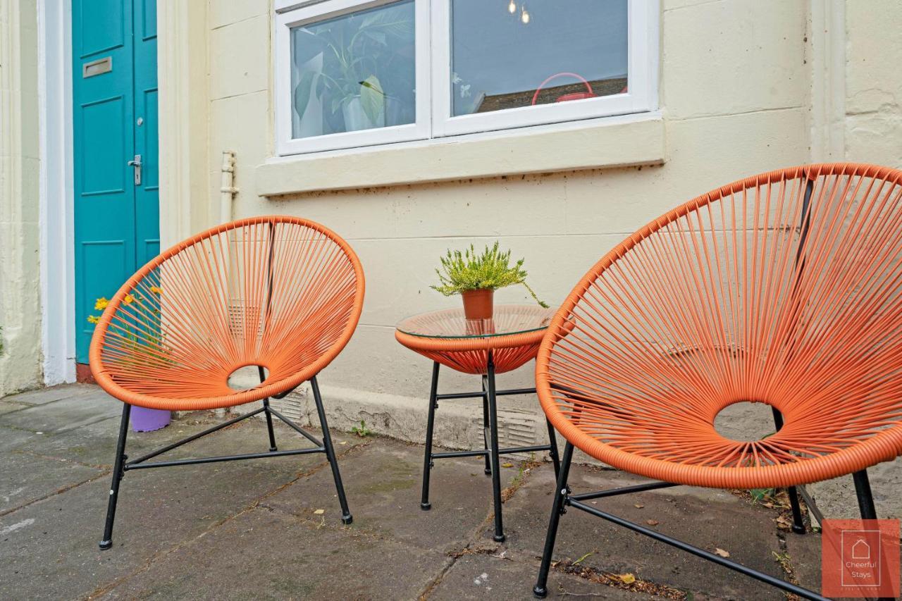 Cheerful Stays: Spacious Flat In Vibrant Leith Edinburgh Luaran gambar