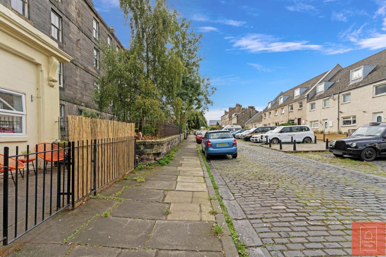 Cheerful Stays: Spacious Flat In Vibrant Leith Edinburgh Luaran gambar